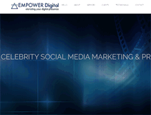 Tablet Screenshot of empower-digital.com